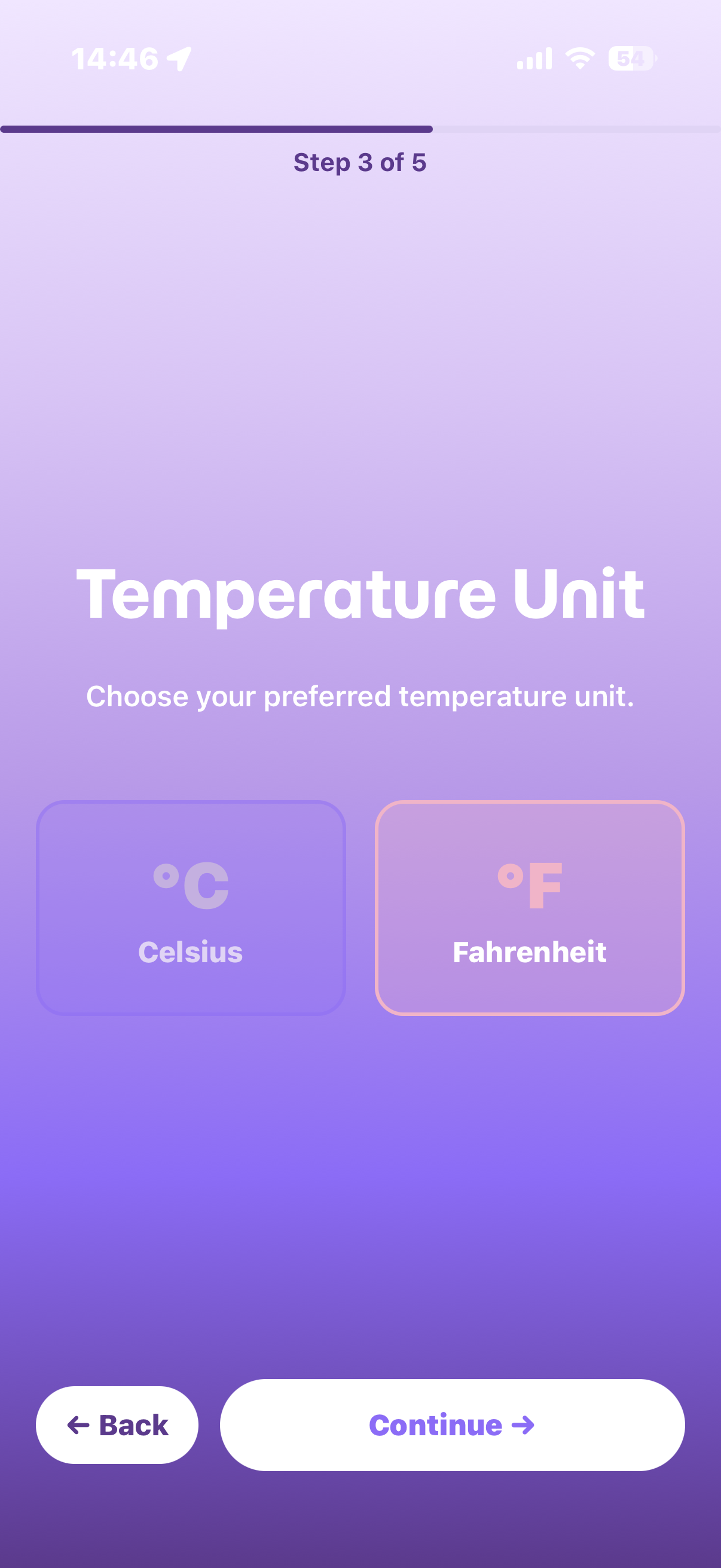 Temperature Unit