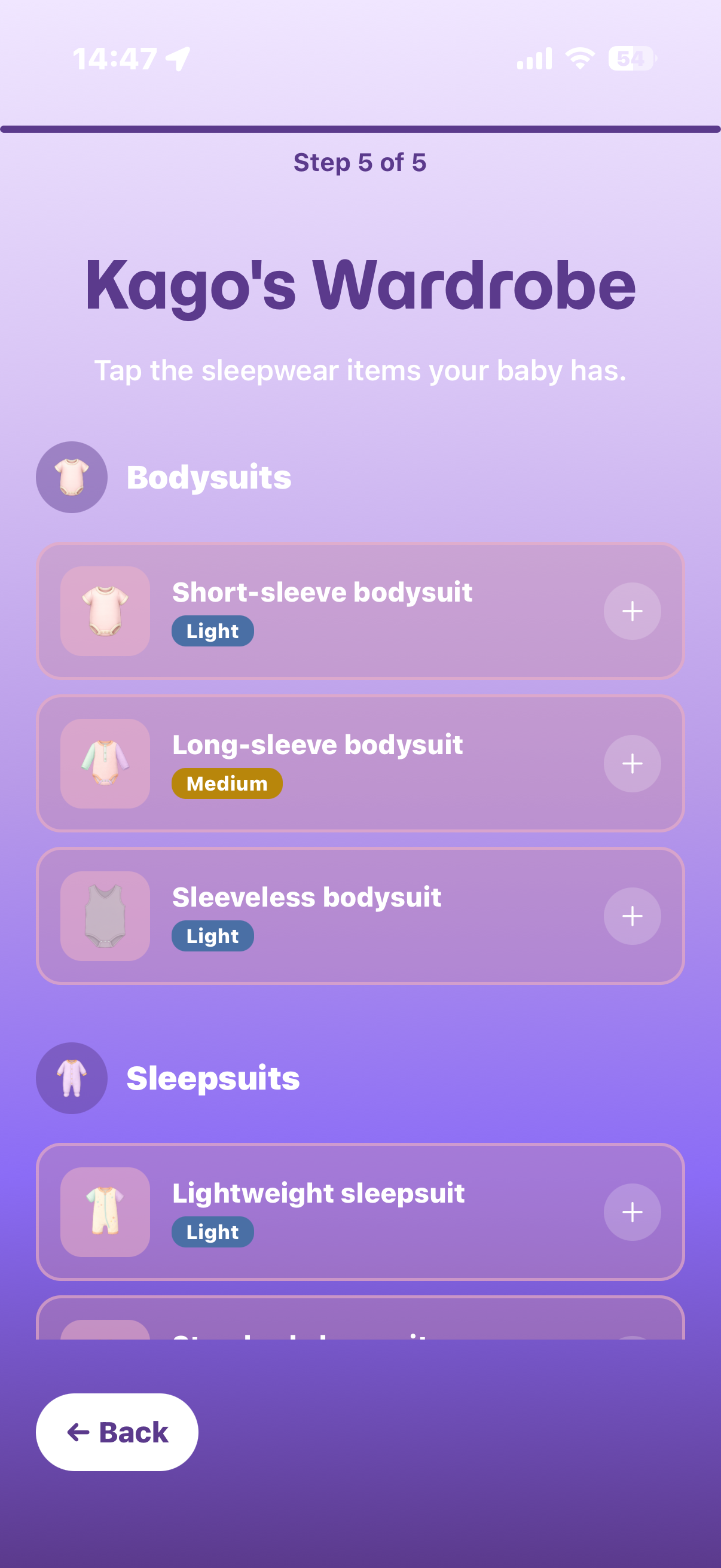 Wardrobe — Bodysuits