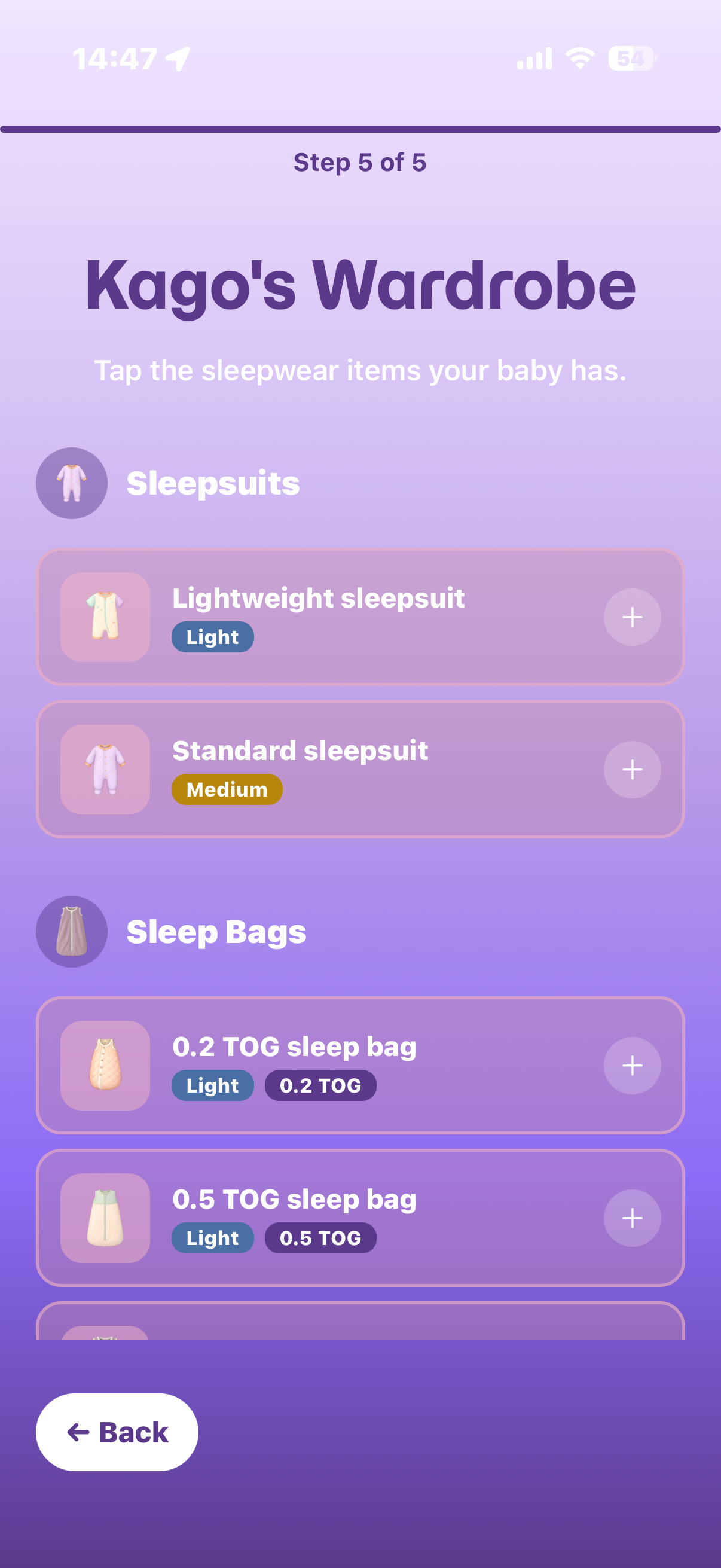 Wardrobe — Sleepsuits