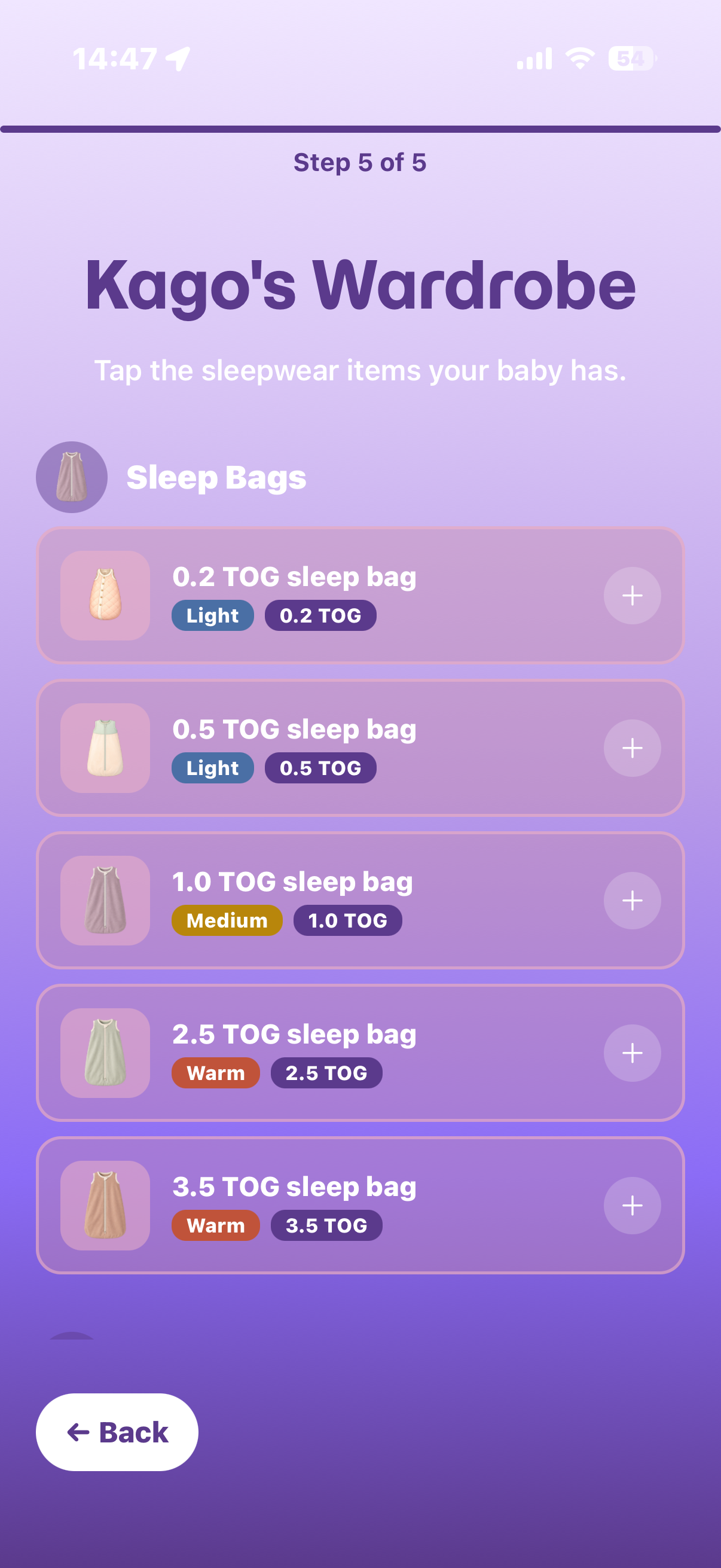 Wardrobe — Sleep Bags
