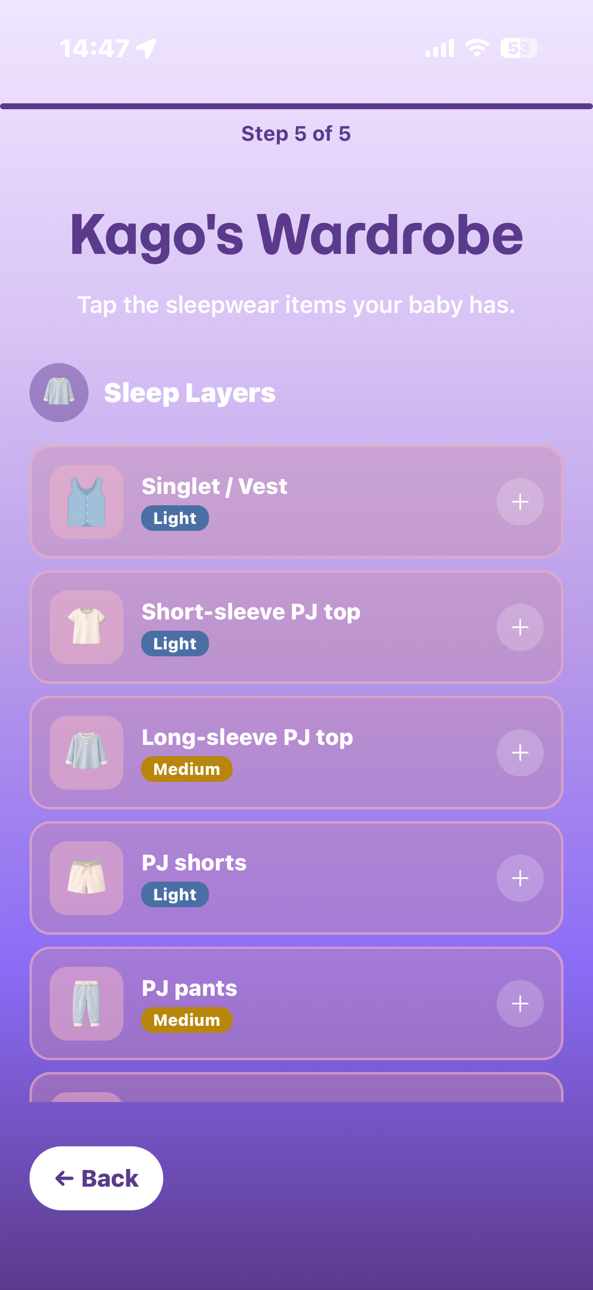 Wardrobe — Sleep Layers