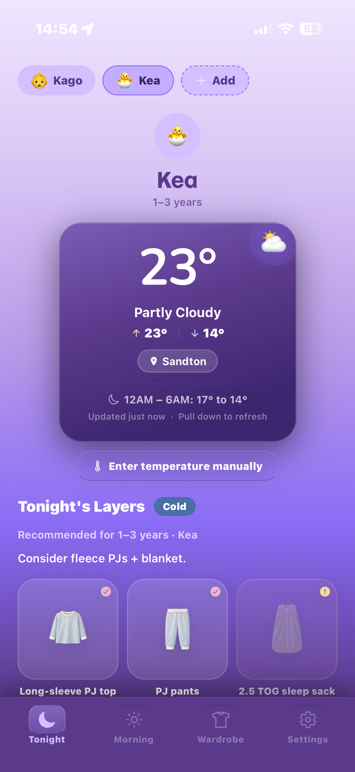 Multi-Child — Kea